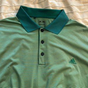Green adidas golf polo. Men’s XL.